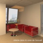 Aménagement d’un espace de bureaux et studios de radio dans le bâtiment Alliance au Parc d’Affaires International